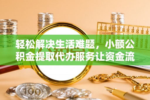 萍乡轻松解决生活难题，小额公积金提取代办服务让资金流动更便捷